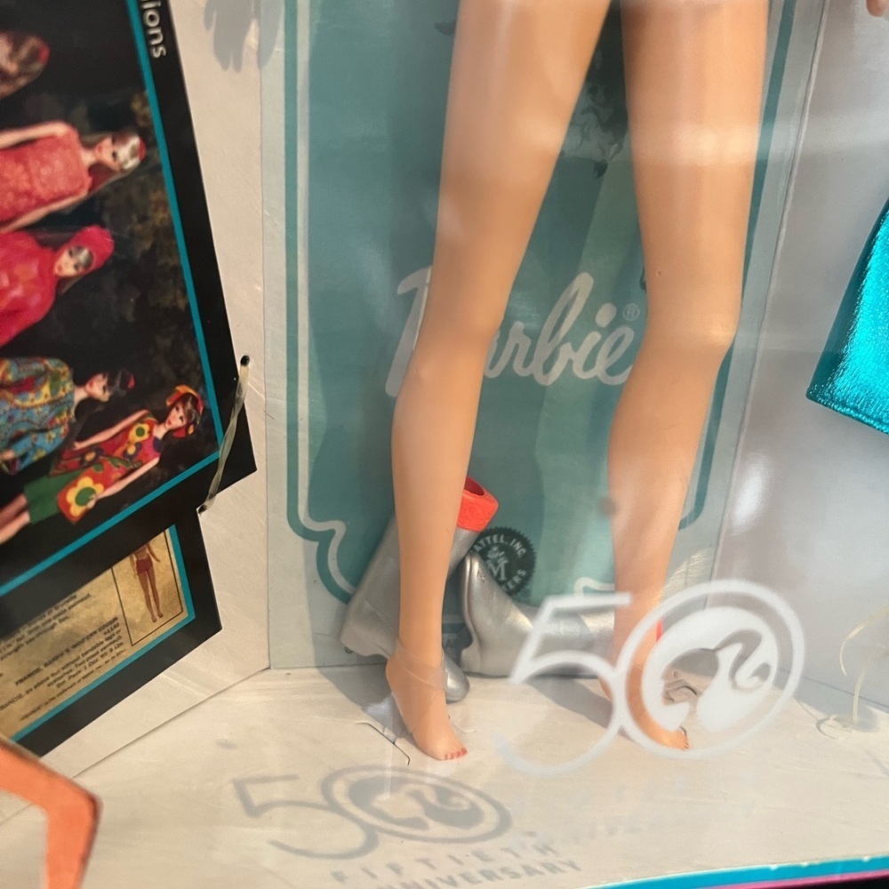 Barbie 50th Anniversary Doll in Pink Outfit - Picture 8 of 11